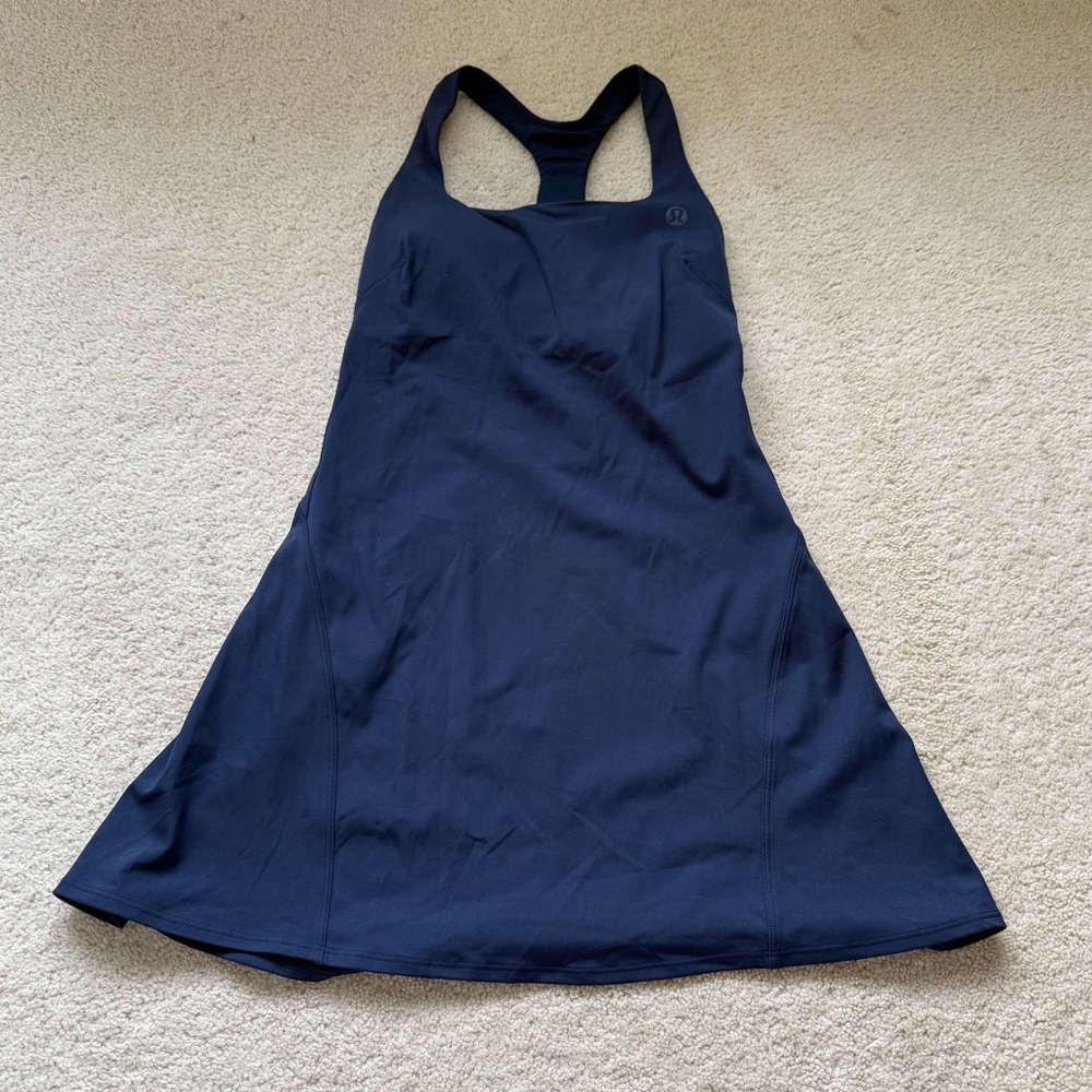 lululemon athletica Navy Blue Racerback Mini Dress